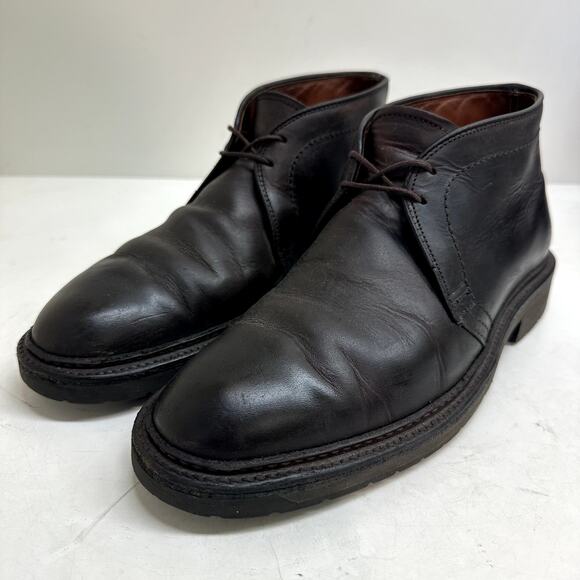 Alden Men's Chukka Boot Dark Brown Kudu Chromexcel Leather Made in USA 1272S 9